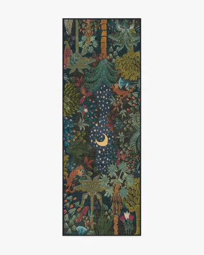 Ruggable Josephine Midnight Flatwoven Rug By Justina Blakeney In Black