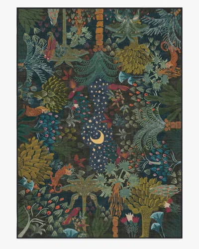 Ruggable Josephine Midnight Flatwoven Rug By Justina Blakeney In Multi