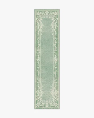 Ruggable Juliet Sage Green Flatwoven Rug