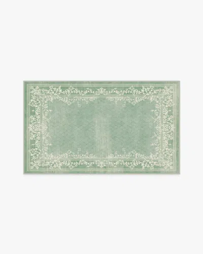 Ruggable Juliet Sage Green Flatwoven Rug