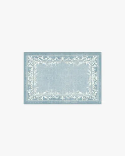 Ruggable Juliet Slate Blue Flatwoven Rug
