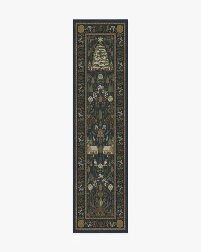 Ruggable Juniper Midnight Blue Flatwoven Rug