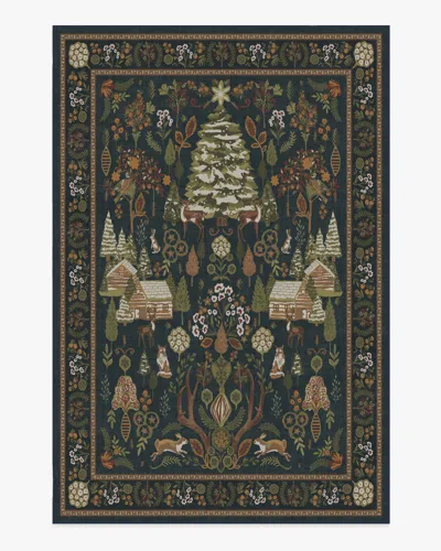 Ruggable Juniper Midnight Blue Flatwoven Rug