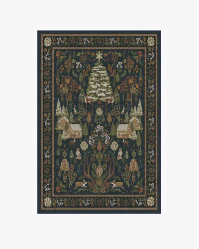 Ruggable Juniper Midnight Blue Flatwoven Rug