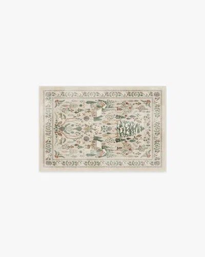 Ruggable Juniper Neutral Multicolor Flatwoven Rug In Brown