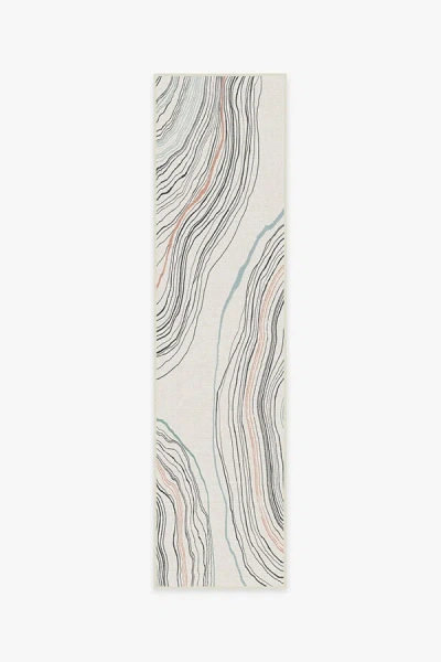 Ruggable Kalder Sandstone Outdoor Rug In White
