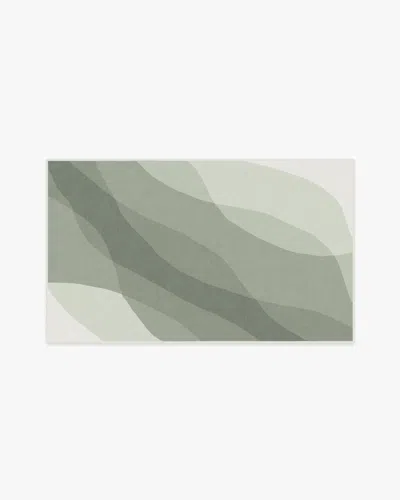 Ruggable Kallan Sage Green Flatwoven Rug In Multi