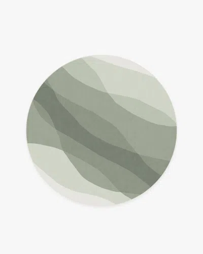 Ruggable Kallan Sage Green Flatwoven Rug