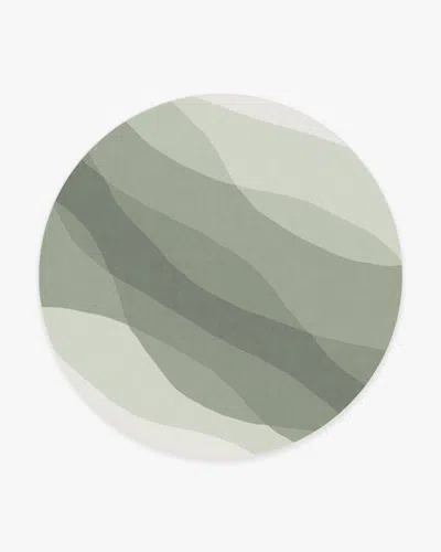Ruggable Kallan Sage Green Flatwoven Rug