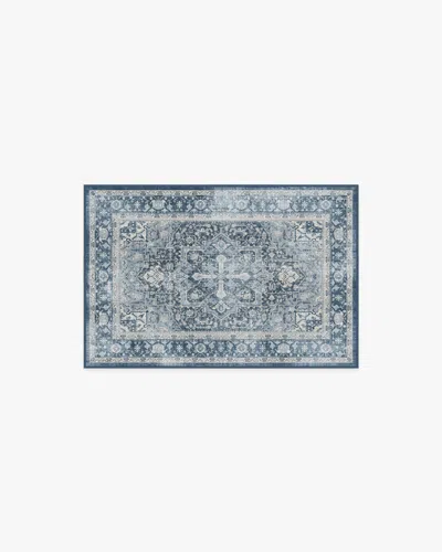 Ruggable Kamran Admiral Blue Flatwoven Rug