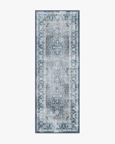 Ruggable Kamran Admiral Blue Flatwoven Rug