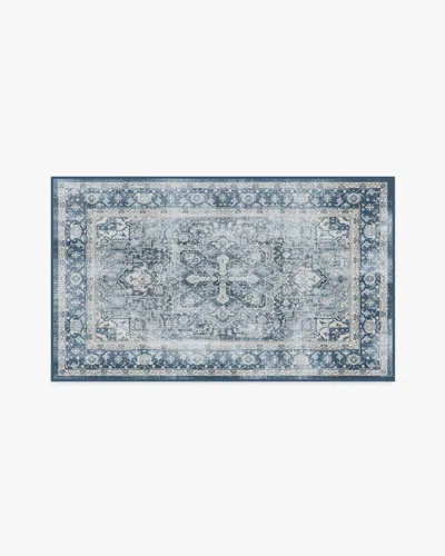 Ruggable Kamran Admiral Blue Flatwoven Rug