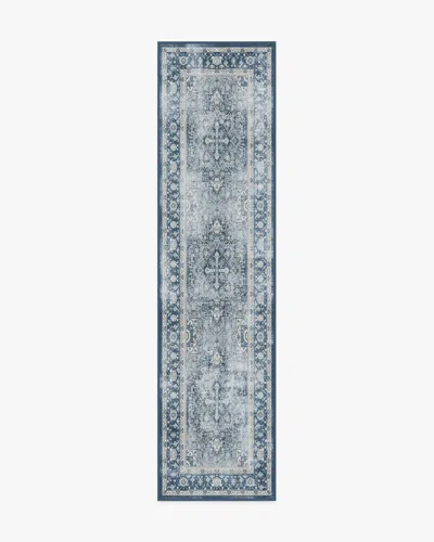 Ruggable Kamran Admiral Blue Flatwoven Rug