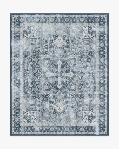 Ruggable Kamran Admiral Blue Flatwoven Rug