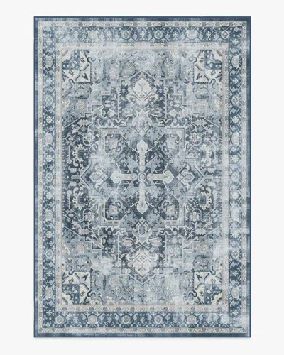 Ruggable Kamran Admiral Blue Flatwoven Rug