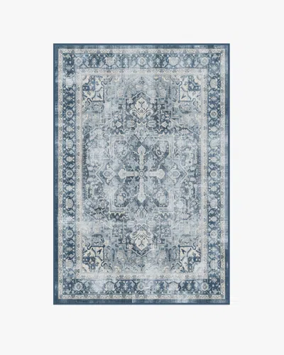 Ruggable Kamran Admiral Blue Flatwoven Rug