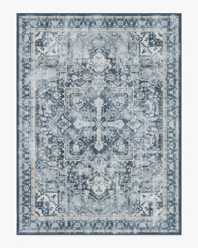 Ruggable Kamran Admiral Blue Flatwoven Rug