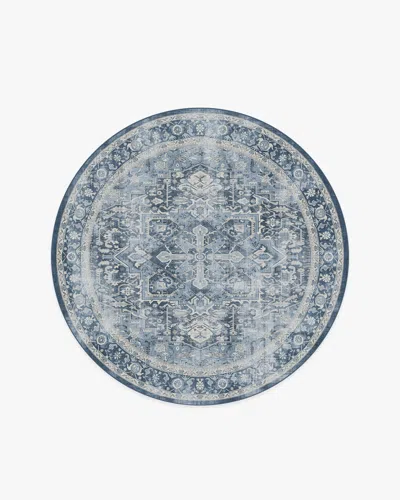 Ruggable Kamran Admiral Blue Flatwoven Rug In Multi