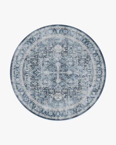 Ruggable Kamran Admiral Blue Flatwoven Rug In Multi