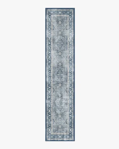 Ruggable Kamran Admiral Blue Flatwoven Rug In Multi