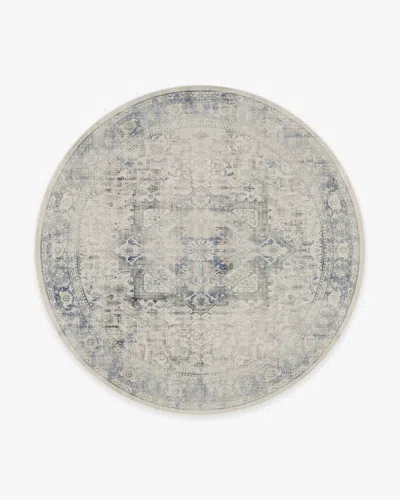 Ruggable Kamran Blue Quartz Flatwoven Rug In Gray