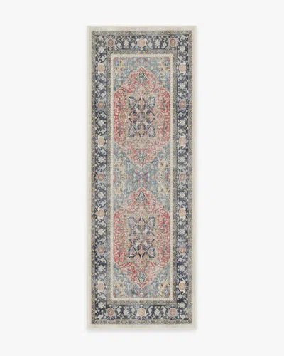 Ruggable Kamran Cayenne Red Flatwoven Rug In Gray