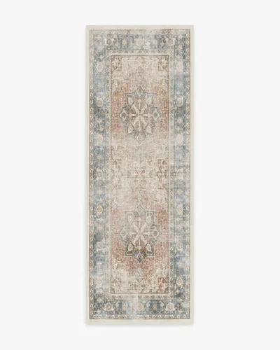 Ruggable Kamran Coral Flatwoven Rug In Multi