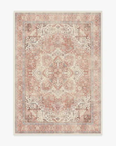 Ruggable Kamran Rose Flatwoven Rug In Pink