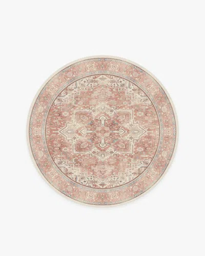 Ruggable Kamran Rose Flatwoven Rug In Pink