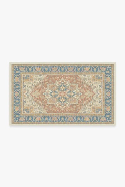 Ruggable Kamran Sunset Orange Outdoor Rug In Multi