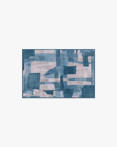 Ruggable Kasbah Blue Flatwoven Rug