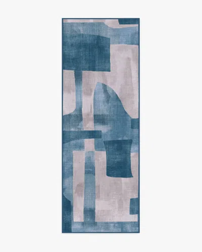 Ruggable Kasbah Blue Flatwoven Rug