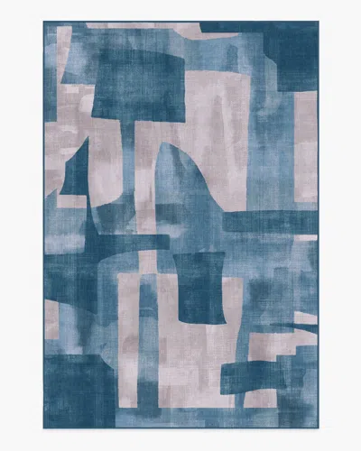 Ruggable Kasbah Blue Flatwoven Rug In Multi