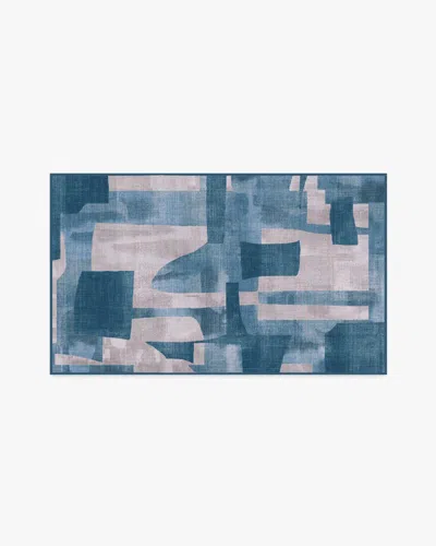 Ruggable Kasbah Blue Flatwoven Rug In Multi
