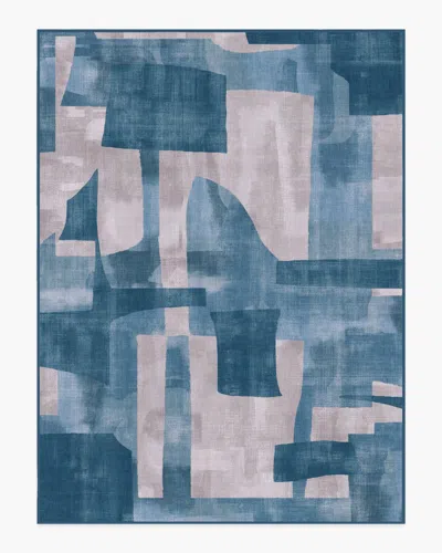 Ruggable Kasbah Blue Flatwoven Rug In Multi