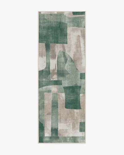 Ruggable Kasbah Olive Flatwoven Rug In Green