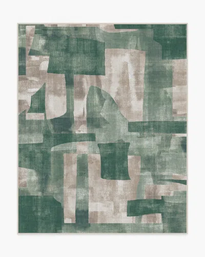 Ruggable Kasbah Olive Flatwoven Rug In Green
