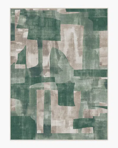 Ruggable Kasbah Olive Flatwoven Rug In Green
