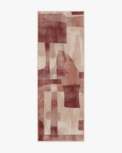 Ruggable Kasbah Red Flatwoven Rug In Brown