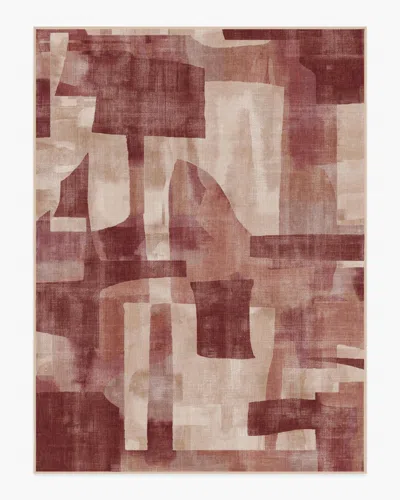 Ruggable Kasbah Red Flatwoven Rug