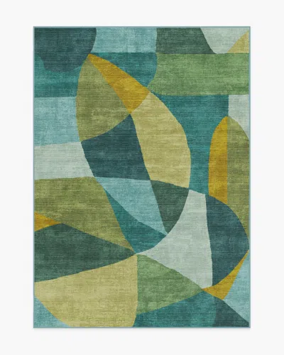 Ruggable Kayla Teal Green Flatwoven Rug By Jungalow