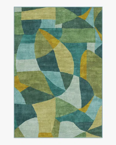 Ruggable Kayla Teal Green Flatwoven Rug By Jungalow