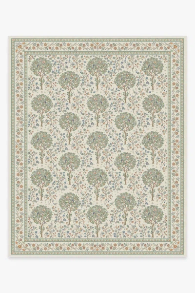 Ruggable Kelmscott Tree Green Flatwoven Rug By Morris & Co.