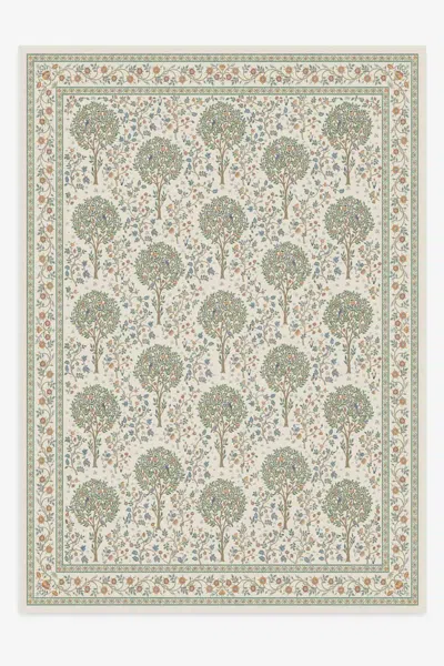 Ruggable Kelmscott Tree Green Flatwoven Rug By Morris & Co.