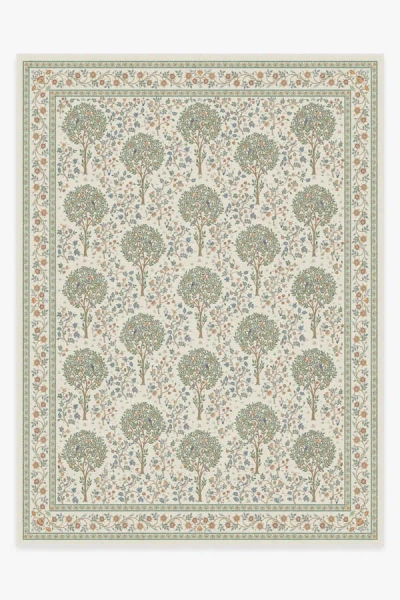 Ruggable Kelmscott Tree Green Flatwoven Rug By Morris & Co.