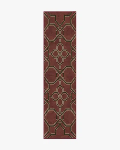 Ruggable Kian Red Flatwoven Rug By Martyn Lawrence Bullard