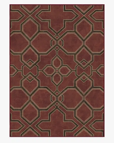 Ruggable Kian Red Flatwoven Rug By Martyn Lawrence Bullard