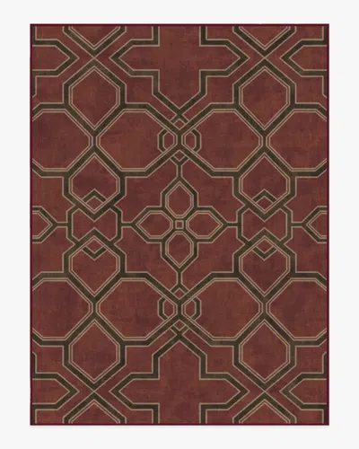 Ruggable Kian Red Flatwoven Rug By Martyn Lawrence Bullard