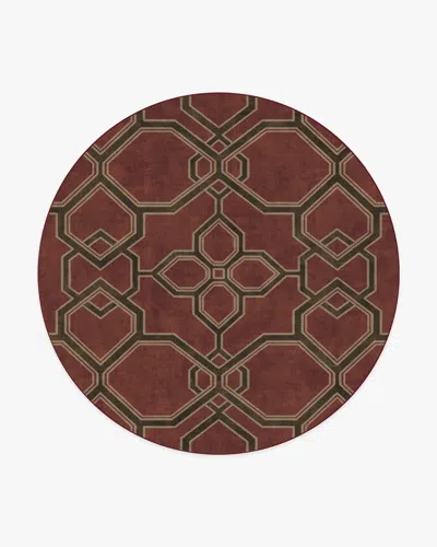Ruggable Kian Red Flatwoven Rug By Martyn Lawrence Bullard