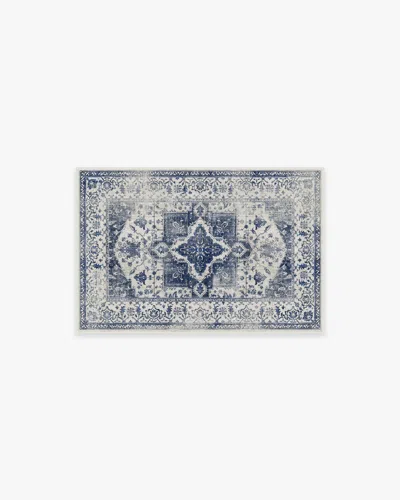 Ruggable Kira Delft Blue Flatwoven Rug